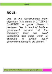 One of the Government's main objectives is to create a
