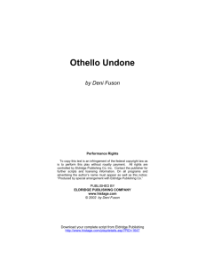 Othello Undone