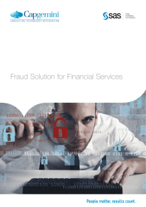 Fraud Solution for Financial Services