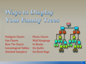 Ways to Display Your Family Tress - RootsWeb
