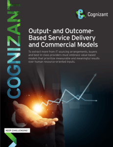 Output- and Outcome-Based Service Delivery and