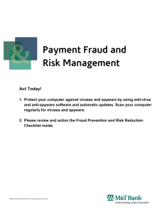 Fraud - Are You At Risk