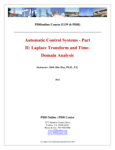 Automatic Control Systems