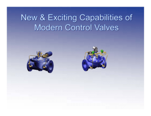 Automatic Control Valve Solutions