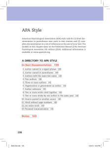 APA Style - WW Norton & Company