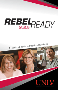 Rebel Ready Guide - University of Nevada, Las Vegas