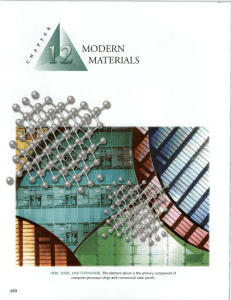Modern Materials