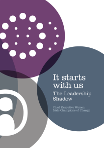 It starts with us - The Leadership Shadow