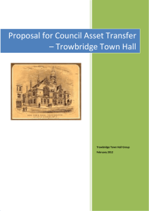 Proposal for Council Asset Transfer