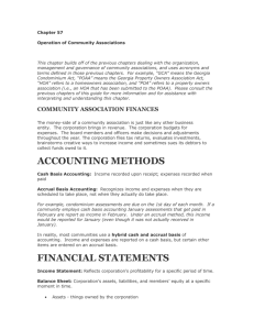 accounting methods financial statements