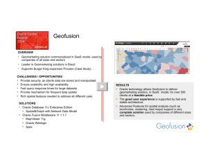 Geomarketing in the Cloud: A Case Study with Geofusion