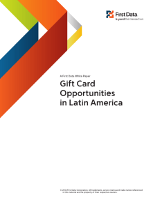 Gift Card Opportunities in Latin America