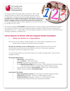 3 Great Reasons to Partner with the Issaquah Schools Foundation