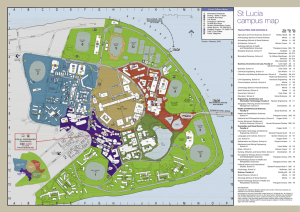 St Lucia Campus Map - Property and Facilities Division