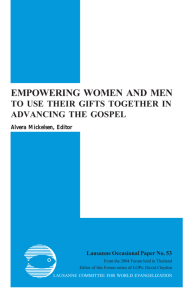 empowering women and men