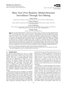 Mine Your Own Business: Market-Structure Surveillance Through
