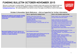 funding bulletin october-november 2015