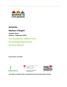 Consumption Habits and Purchasing Behaviour Survey Report