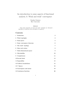 An introduction to some aspects of functional analysis