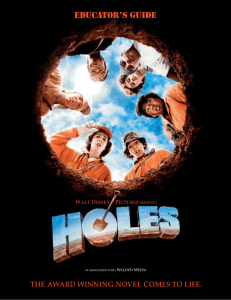 Holes Educator's Guide