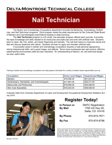 the Nail Technician Program Information and Gainful