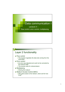 Data communication I