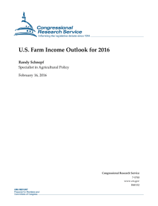 US Farm Income Outlook for 2015 - The National Agricultural Law