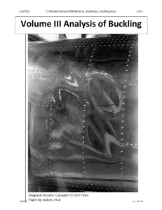 Introduction to Buckling Analysis