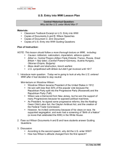 us entry into wwi(zinn revision) - stanford