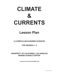 climate & currents