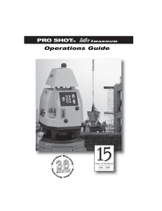 Pro Shot L4.7 - Accurate Instruments