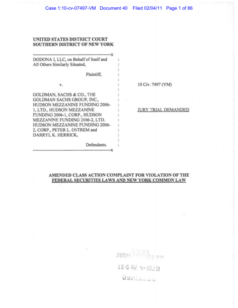 Amended Complaint