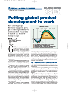 Putting global product development to work