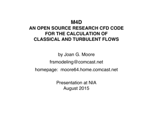 AN OPEN SOURCE RESEARCH CFD CODE
