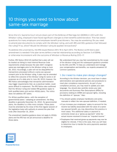 10 things you need to know about same-sex marriage - TIAA-CREF