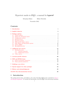 Hypertext marks in LaTeX: a manual for hyperref