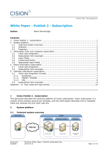 White Paper - Modules for your website