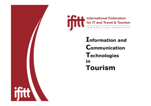 (Microsoft PowerPoint - ICTs for Tourism Destination Management