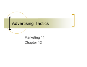 Advertising Tactics