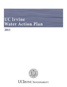 UCI Water Action Plan