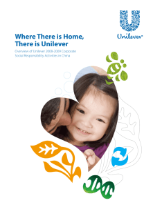 Where There is Home, There is Unilever