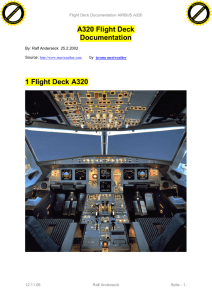 A320 Flight Deck Documentation 1 Flight Deck A320