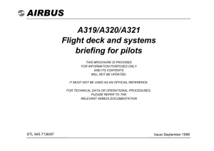 A319 A320 A321 Flight Deck and Systems Briefing for