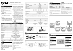 Installation and Maintenance Manual PFW Series Digital