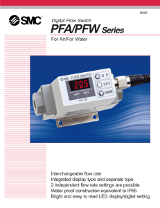 PFA/PFW Series - SMC Pneumatics