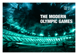 The Modern Olympic Games