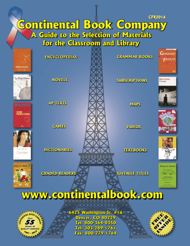 French 16 Indb Continental Book Company