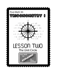 PM30 - Trigonometry Lesson 2