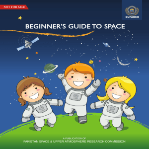 Space Information Booklet (English)