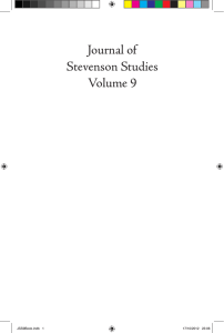 Journal of Stevenson Studies Volume 9